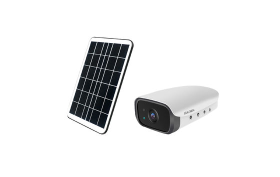 กล้องพลังงานแสงอาทิตย์ Wifi 2MP 1080P กล้อง IP ไร้สาย Comsuption ต่ำ