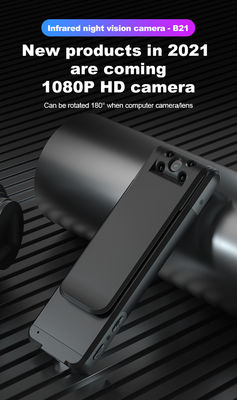 ที่เก็บข้อมูล 256GB 1050MAh ตัวกล้องตำรวจ IP67 Night Vision