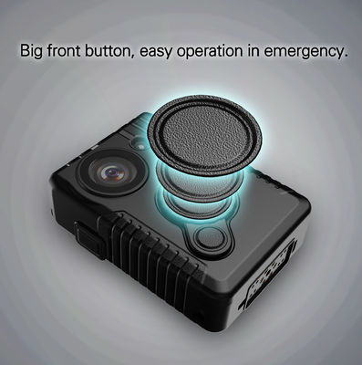 CMOS Sensor 2.4G 5G ตำรวจสวมกล้อง Bluetooth 4.1