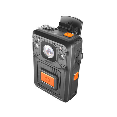 H.265 1080P AES256 แบบพกพามินิตำรวจสวมกล้อง ABS CMOS