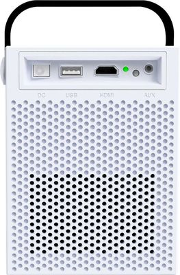 Mali400 MP2 50000H LED โปรเจคเตอร์พกพาขนาดเล็ก Bluetooth 4.0 FCC