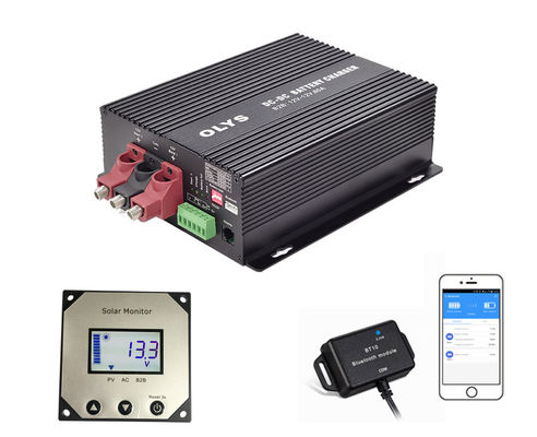 12V 60A DC-DC เครื่องชาร์จแบตเตอรี่คอนโทรลเลอร์ Bluetooth Android IOS สำหรับ RV