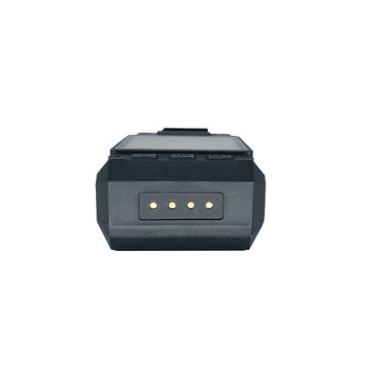 WAV JPEG 4000mAH กล้องตัวตำรวจลิเธียมรองรับ H.264 H.265 MPEG4