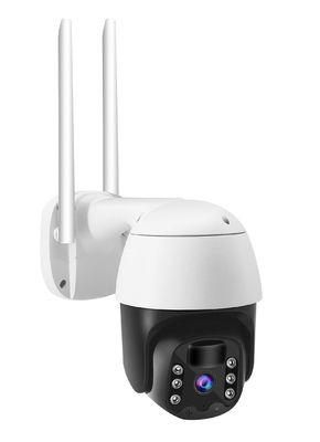1080P Tuya 10m กล้องรักษาความปลอดภัย IR PTZ FCC H265 PTZ Dome Camera