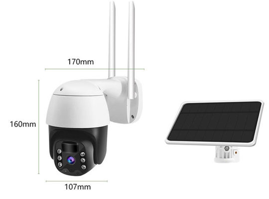 1080P Tuya 10m กล้องรักษาความปลอดภัย IR PTZ FCC H265 PTZ Dome Camera
