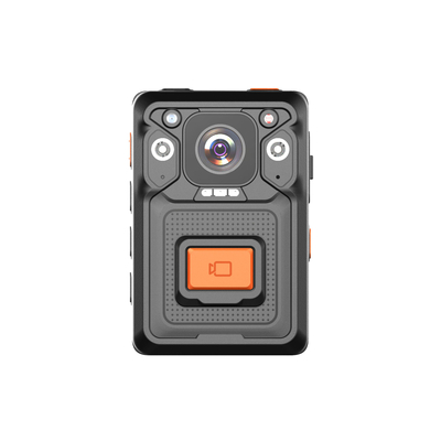 3200mAH ลิเธียมตำรวจกล้องตัวกล้อง GPS Bluetooth SOS AES256 การเข้ารหัส