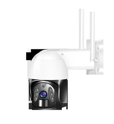 NTC แบตเตอรี่ลิเธียมโดม 4G PTZ กล้อง Night Vision 2.0MP 200W 850nm อินฟราเรด