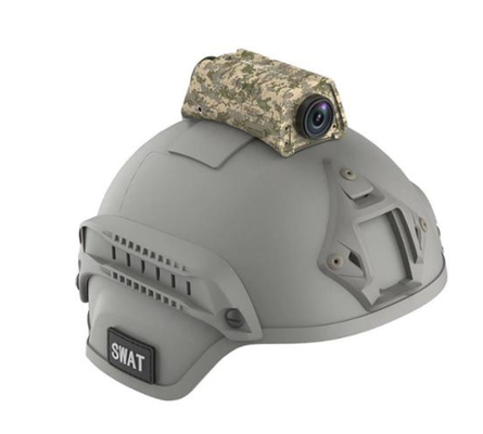 4G Wifi GPS Tactical Helmet Camera ถ่ายทอดสดกองทหาร BT4.0 3600mA
