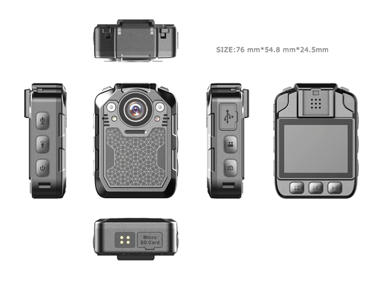 CMOS Sensor ตัวกล้องตำรวจ 2500mAh SONY323 Beep Alert