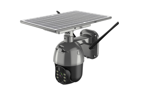 กล้องรักษาความปลอดภัย PTZ กลางแจ้ง Black PIR Detection Alarm Waterproof HD