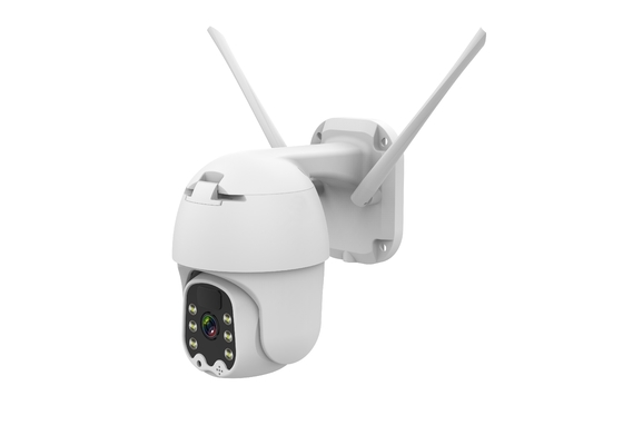 กล้องรักษาความปลอดภัยอินฟราเรด 30M 4G PTZ Starlight WiFi แบตเตอรี่พลังงานแสงอาทิตย์ 170mA