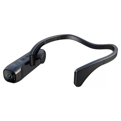 Gyroscope Wearable Video Camera EP6 1080P Vlog Wifi ชุดหูฟัง EIS 4K 2200mAh