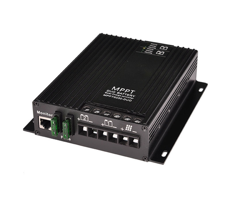 คอนโทรลเลอร์ชาร์จพลังงานแสงอาทิตย์ MPPT แบบคู่แบตเตอรี่รองรับแอพ Bluetooth ฟรี