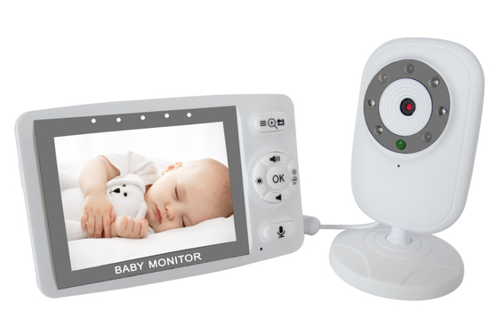 หน้าจอขนาด 3.5 นิ้วไร้สาย Baby Monitor HD 2 Way Intercom Builtin 1300MAH Li Battery