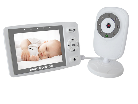 หน้าจอขนาด 3.5 นิ้วไร้สาย Baby Monitor HD 2 Way Intercom Builtin 1300MAH Li Battery