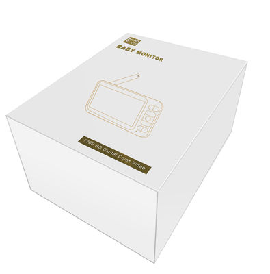 การควบคุมด้วยเสียง Wireless Baby Monitor Two Way Speaker ความละเอียดสูง 5inch Display