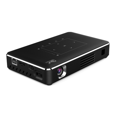 150 Lumens DLP พ็อกเก็ตมินิโปรเจ็กเตอร์พกพา IR Wireless Control