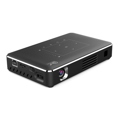 150 Lumens DLP พ็อกเก็ตมินิโปรเจ็กเตอร์พกพา IR Wireless Control