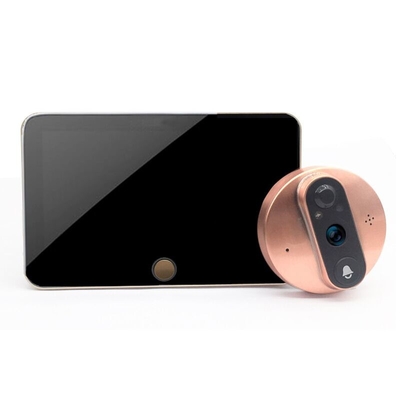 1080P Peephole WIFI วิดีโอออด 5000mAH แบตเตอรี่ IR CUT สวิตช์อัตโนมัติ