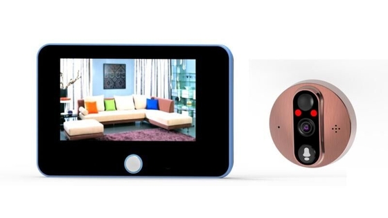 1080P Peephole WIFI วิดีโอออด 5000mAH แบตเตอรี่ IR CUT สวิตช์อัตโนมัติ