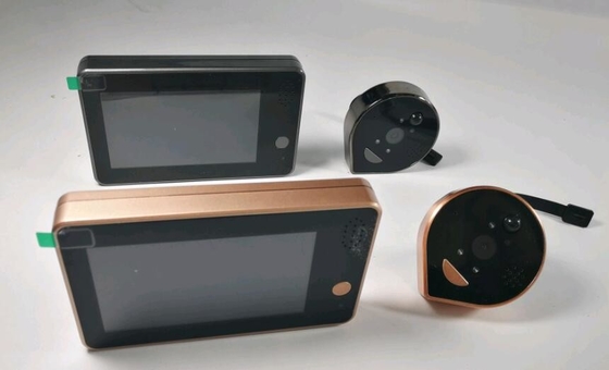Wifi Peephole Wireless Security Doorbell สภาพอากาศ 160 องศามุมกว้าง