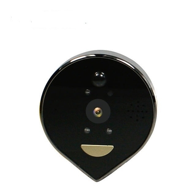 Wifi Peephole Wireless Security Doorbell สภาพอากาศ 160 องศามุมกว้าง