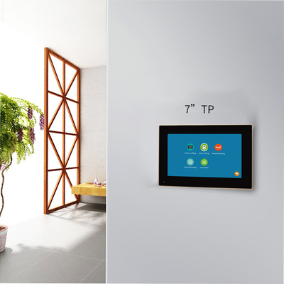 7 นิ้วจอแสดงผล Wifi ออดอินเตอร์คอม 140 มุมแนวนอน
