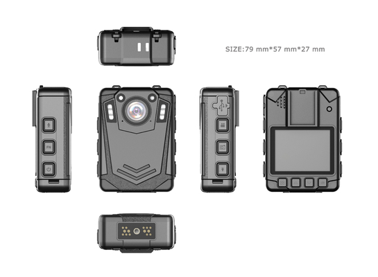 Body Cam กล้องซ่อนขนาดเล็ก LCD จอแสดงผลสีความละเอียดสูงการบันทึกวิดีโอ