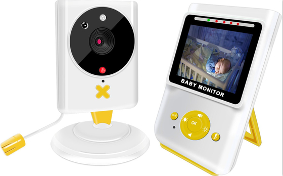 2.4 นิ้ว Night Vision Wireless Baby Monitor รองรับทีวี แสดงผล การส่งสัญญาณทางไกล