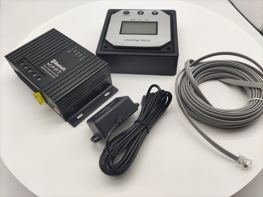 50V Max 25A Dual Battery MPPT Charge Controller ประสิทธิภาพ 99.8% สำหรับ RVs Caravan Boat