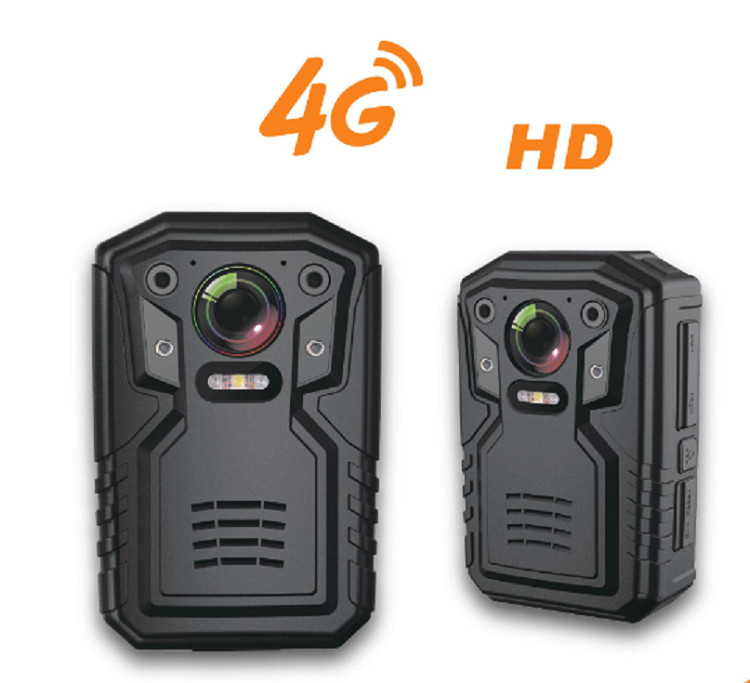 Hd Wifi 4g Body Worn Camera Gps Recorder ทำงานในฟังก์ชั่นเรียลไทม์