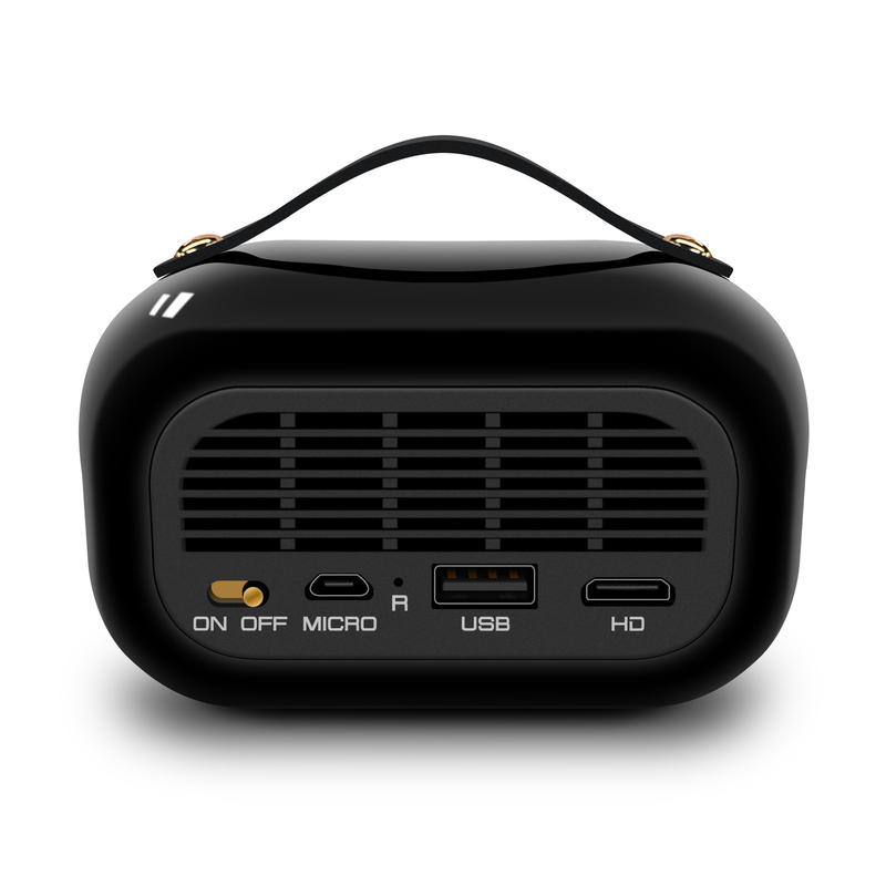 65 ลูเมน DLP Smart Projector Android 9.0 ระบบ 4K Decoding Input การแก้ไขสี่มุม