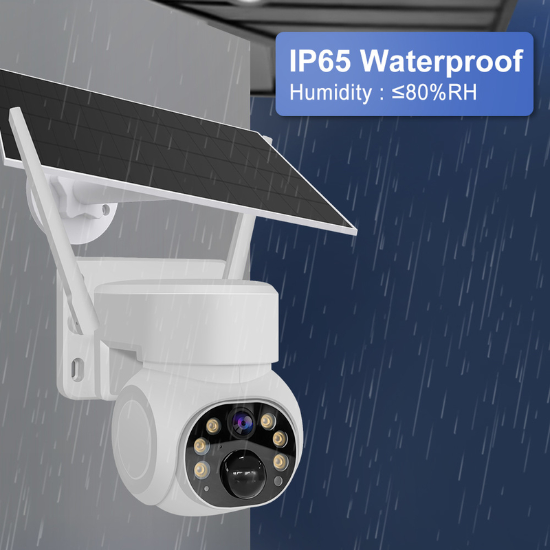 IR Night Vision 4G Wi-Fi Security Camera พร้อมการสนับสนุนความจําถึง 128GB TF Card และการเก็บข้อมูลในเมฆ