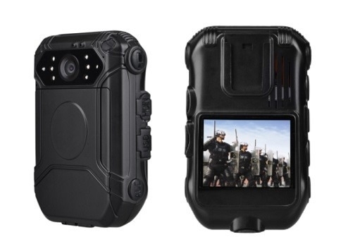 13MP Night Vision กล้องถ่ายภาพที่ใส่ร่างกายตํารวจด้วยมุมกว้าง 120 ° และกันน้ํา IP66