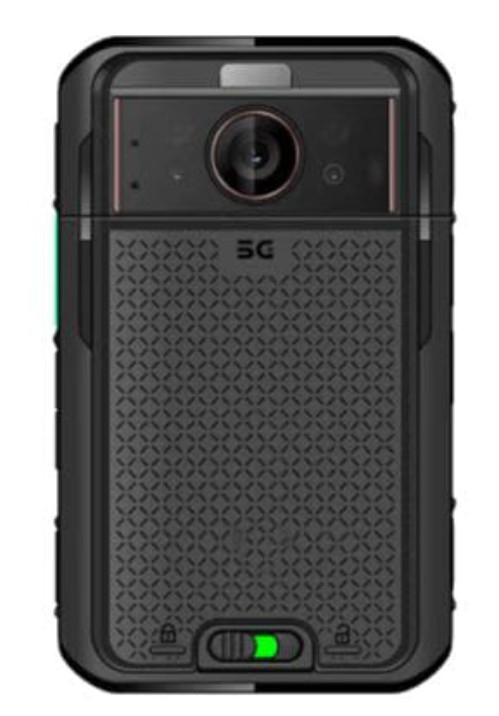แบตเตอรี่ 8000mAh สามารถเปลี่ยนได้ กล้องร่างกาย 5G พร้อมกล้องหลัง 13MP และเซ็นเซอร์ไจโรสโกป