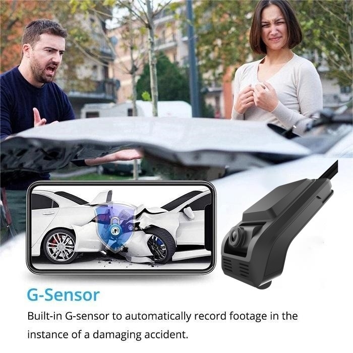 All-in-one AI Dash Cam พร้อม ADAS และ DSM GPS DVR การค้าสําหรับรถยนต์