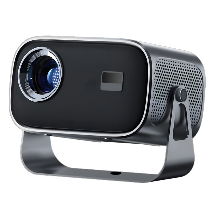 มินิ โปรเจคเตอร์พกพาพร้อม WiFi6 2.4G/5G 802.11a/b/g/n/ac/ax GPU ARM Mali-450 MP2 GPU เทคโนโลยีโปรเจคชั่น LCD 720P