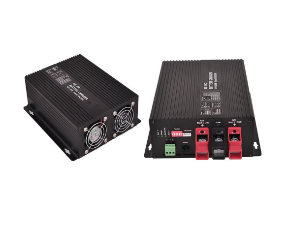 48V บอร์ดแบตเตอรี่อัตราต่ออัตราแรงดัน DC12V ถึง 48V แบตเตอรี่ชาร์จกับการบริโภคตัวเองปัจจุบัน 35 MA ปัจจุบันการออกสูงสุด 15.4A