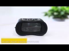 4X Digital Zoom Helmet จักรพรรณที่ติดตั้งในแว่นมองกลางคืน