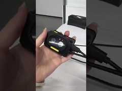 ไฟหน้า แฟชไลท์ กล้องกล้องวงจรปิดสําหรับแรงงานที่ทําการก่อสร้าง