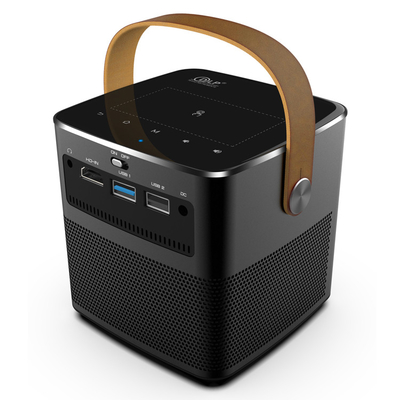 Home Theater DLP มินิโปรเจคเตอร์ พร้อมแสงฉายและ LED Osram 500 1 ความแตกต่างสดใส