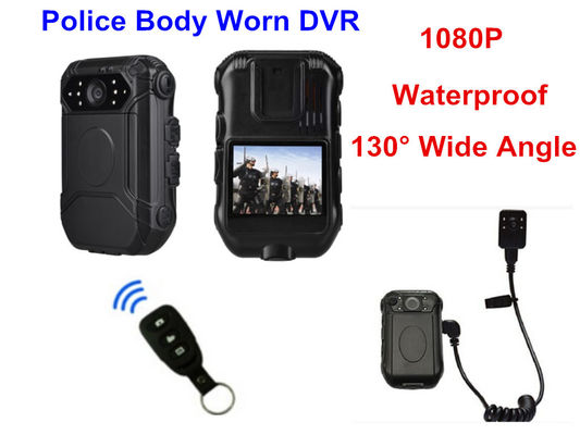 4G Body Worn Camera พร้อม Audio Video Photo Recorder การดูจากระยะไกลบนโทรศัพท์และพีซี