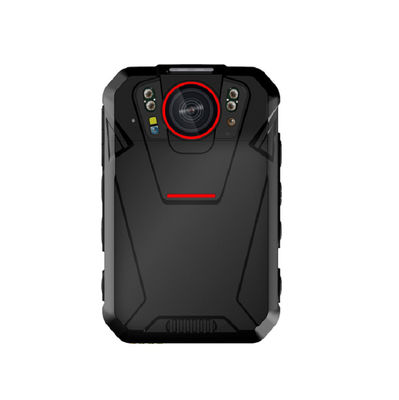 4G WiFi Law Enforcement Recorder หน้าจอสัมผัส 2.4 นิ้ว ระบบ Android 8.1 แบตเตอรี่ 2500 Mah SOS LED สีแดงและสีฟ้า LED