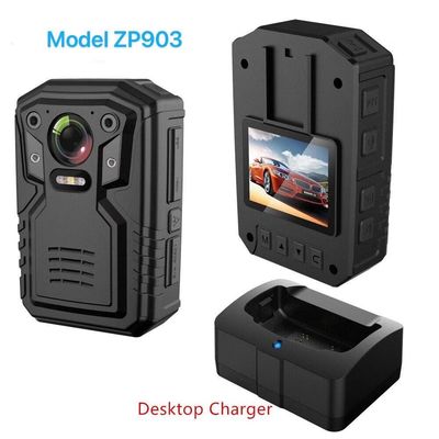Ambarella A12 Chipset Body Camera 5000mAh IR Night Version กล้องวิดีโอ WIFI