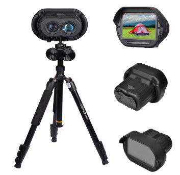 อุปกรณ์กล้องวิดีโอ 4G LTE Starlight ระยะไกล 1000 เมตร Night Vision DVR