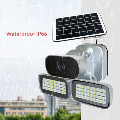 พลาสติกแบบชาร์จ IP66 12000mAh 0.75W WIFI IP Camera
