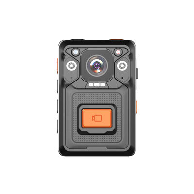 H.265 1080P AES256 แบบพกพามินิตำรวจสวมกล้อง ABS CMOS