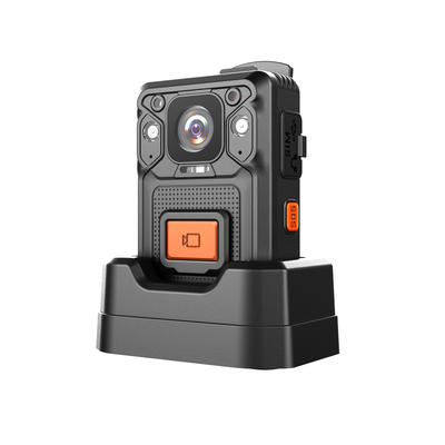 AES256 Body Worn Camera EIS ป้องกันการสั่นไหว ONVIF Waterproof HD 1080P